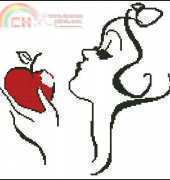 Snow White and the apple