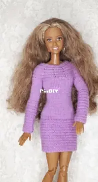 Lyudmila Korkina - Dress for Barbie dolls - English