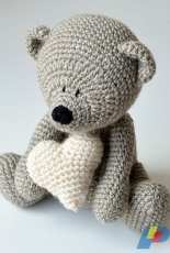 Lilla Björn Crochet - Tatsiana Kupryianchyk - Rikki the Bear
