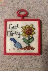 Needle Magic Inc, "Get Dirty" stitch n frame