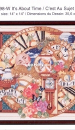 Janlynn 023-0198 / Bucilla 41785 - It's about Time XSD