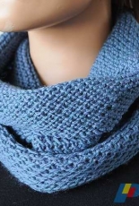Crystal Palace Yarns-Slipped Honeycomb Stitch Cowl by Cathy Campbell-Free