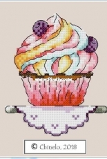 Rainbow Cupcake by Chinelo