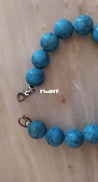 Turquoise stones bracelet