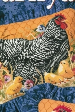 Leisure Arts 3424 Barnyard Pair - Hen by Nancy Rossi PCS