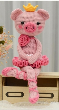 Chik-Chik Handmade - Thuỳ Trang - Ballerina Pig