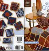 Annie's Attic 877537 Single Crochet from A to Z Sampler Afghan by Bendy Carter