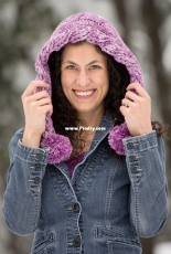 CrochetKim - Kim Guzman -  Snow Drifts Pixie Hood - Free