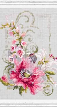 Light Christmas Cross Stitch Kit, code 100-245 Magic Needle