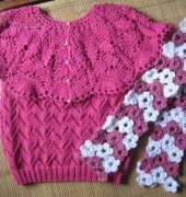 New Sweater and Scraft ^^