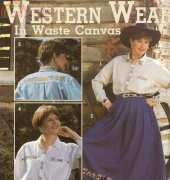Leisure Arts 2304 - Western Wear In Waste Canvas