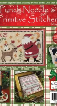 Punch Needle and Primitive Stitcher Christmas-Winter 2021