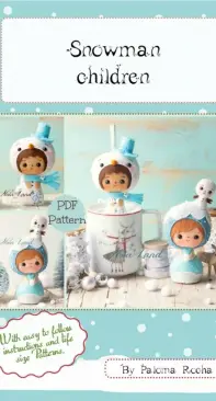 Noia Land - Snowman Children  by Paloma Rocha