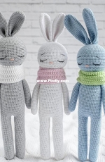 Raula Toys - Natascha Antoniadi/Antoniyadi - Crochet Bunny