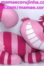 Mamae Corujinha - Chesrise Cat - Soft Doll - Portuguese