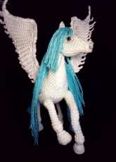 a winged Pegasus