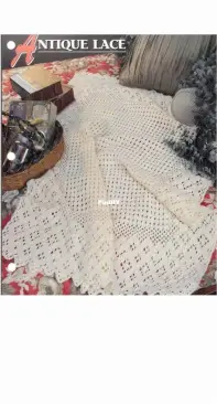 Annies Crochet Quilt Afghan Club - Ann Parnell - Antique Lace