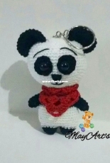 Panda - Leithygurumi/ Confecção: MayArt's