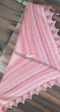 Pinky shawl