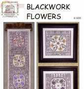 Rosewood Manor S1221 -  Blackwork Flowers