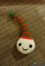 Christmas elf head