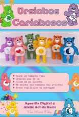 Ateliê Art da Marii Por Marii Felix Ursinhos Carinhosos Care Bears Felt