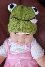 frog children's hat - My work