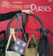 American School of Needlework 1316 Classy Cord Purses (Crochet with Nylon Cord) 2001