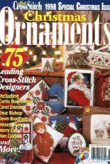 Just Cross Stitch JCS Christmas Ornaments 1998