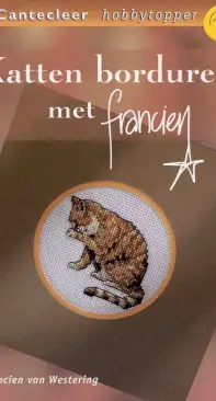 Katten borduren met Francien by Francien van Westering /Dutch