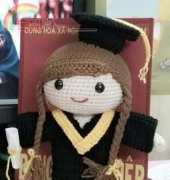 Graduation doll