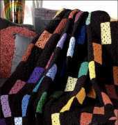 Annie's Attic EAC0575 Granny's Color Palette Throw by Martha Brooks Stein - Free