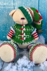 Crochet Bunny Art - Irina Tarasova - Twinkle Outfit