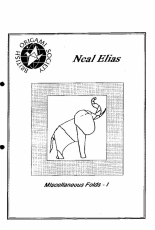 British Origami Society - Neal Elias Miscellaneous Folds I