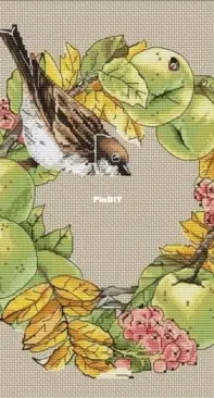 Autumn Wreath by Jeanne Dick XSD