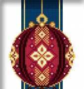 Solaria Gallery - Victorian Christmas Ornament Oleana and Rubiana .pat