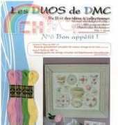 Les Duos de DMC 14702E Nº6 Bon Appetit - Faience Fleurie