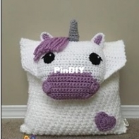 SnuggleMe Stitches - Samantha Schreyer - Misty the Unicorn Pillow