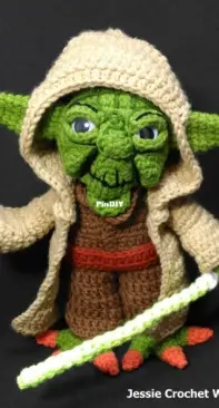 Jessie Crochet Wonderland - Jessie Lin - Master Yoda and Darth Yoda