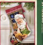 Dimensions  Needlepoint 72-109142 Bearly Christmas Stocking