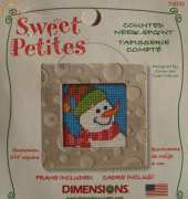 Dimensions 73032 Sweet Petites - Snowman