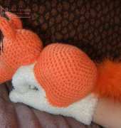 Fox and hedgehog - hand dolls for children