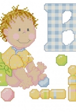 ABC Babies B from Las Labores de Ana Extra Baby 29 PCS