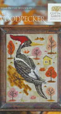 A Year in the Woods 5: The Ferret - Cottage Garden Samplings - Cross Stitch  Pattern