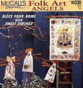 McCalls -16039-Folk Art Angels