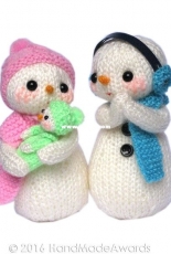 The Snowmen Family, Dad, Mom and Baby