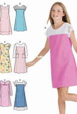Simplicity 1457 Girls Dress Sewing Pattern