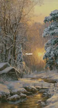 Chimera - Winter Sunset Under the Mill