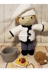 Kellli Kreations - Kelli Newcome - Pookie and Pals - Chef Outfit and Accessories