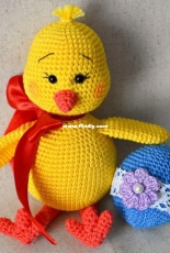 Crochet Friends Lab - Tatyana/Tatiana Kostochenkova -  Easter chick amigurumi - Translated - Free
